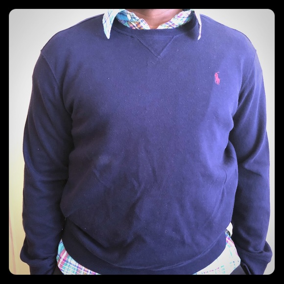 Ralph Lauren Long Sleeve Ribbed Sweatshirt XL - Picture 1 of 1